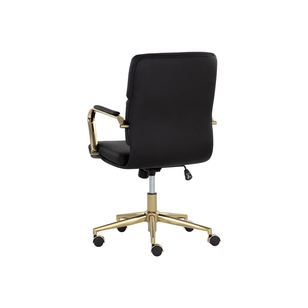 Kleo Office Chair-Sunpan-SUNPAN-106655-Task ChairsSnow-11-France and Son