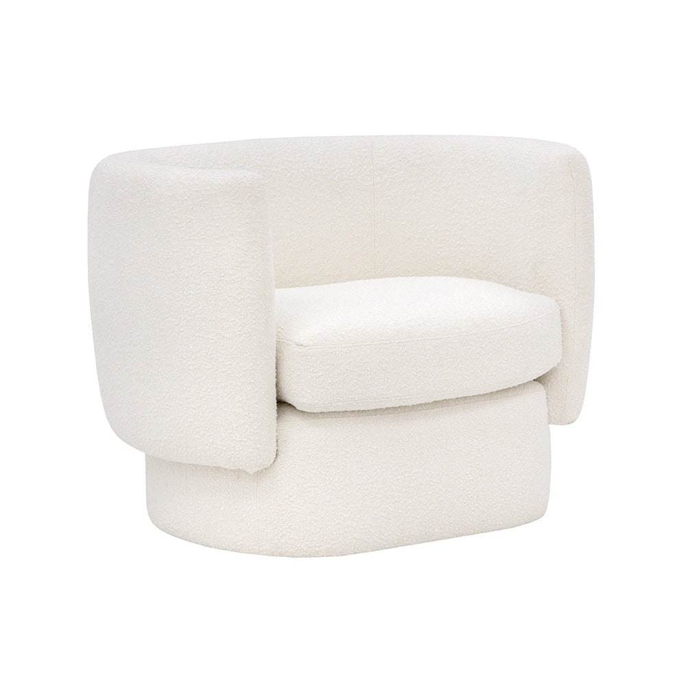 Valence Armchair - Maya White-Sunpan-SUNPAN-107996-Sofas-3-France and Son