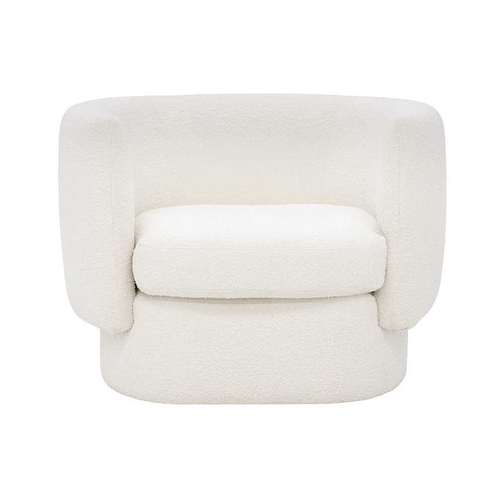 Valence Armchair - Maya White-Sunpan-SUNPAN-107996-Sofas-1-France and Son