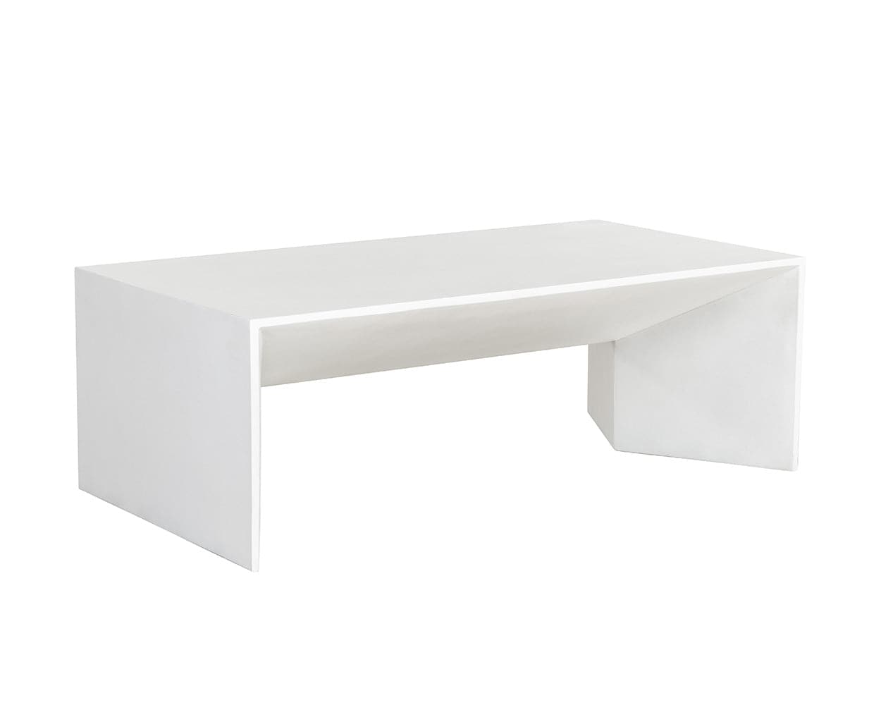 Nomad Coffee Table-Sunpan-SUNPAN-108019-Coffee TablesWhite-5-France and Son