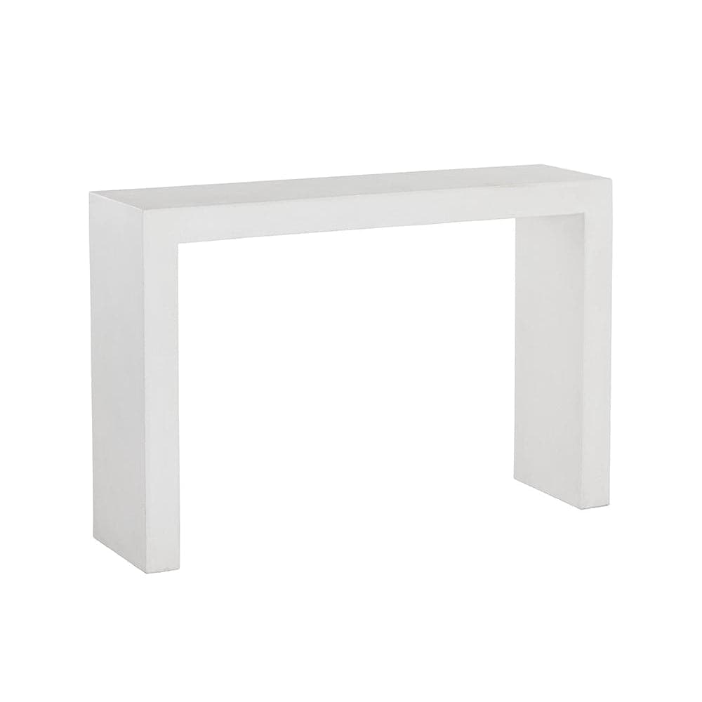 Axle Console Table-Sunpan-SUNPAN-108023-Console TablesWhite-5-France and Son