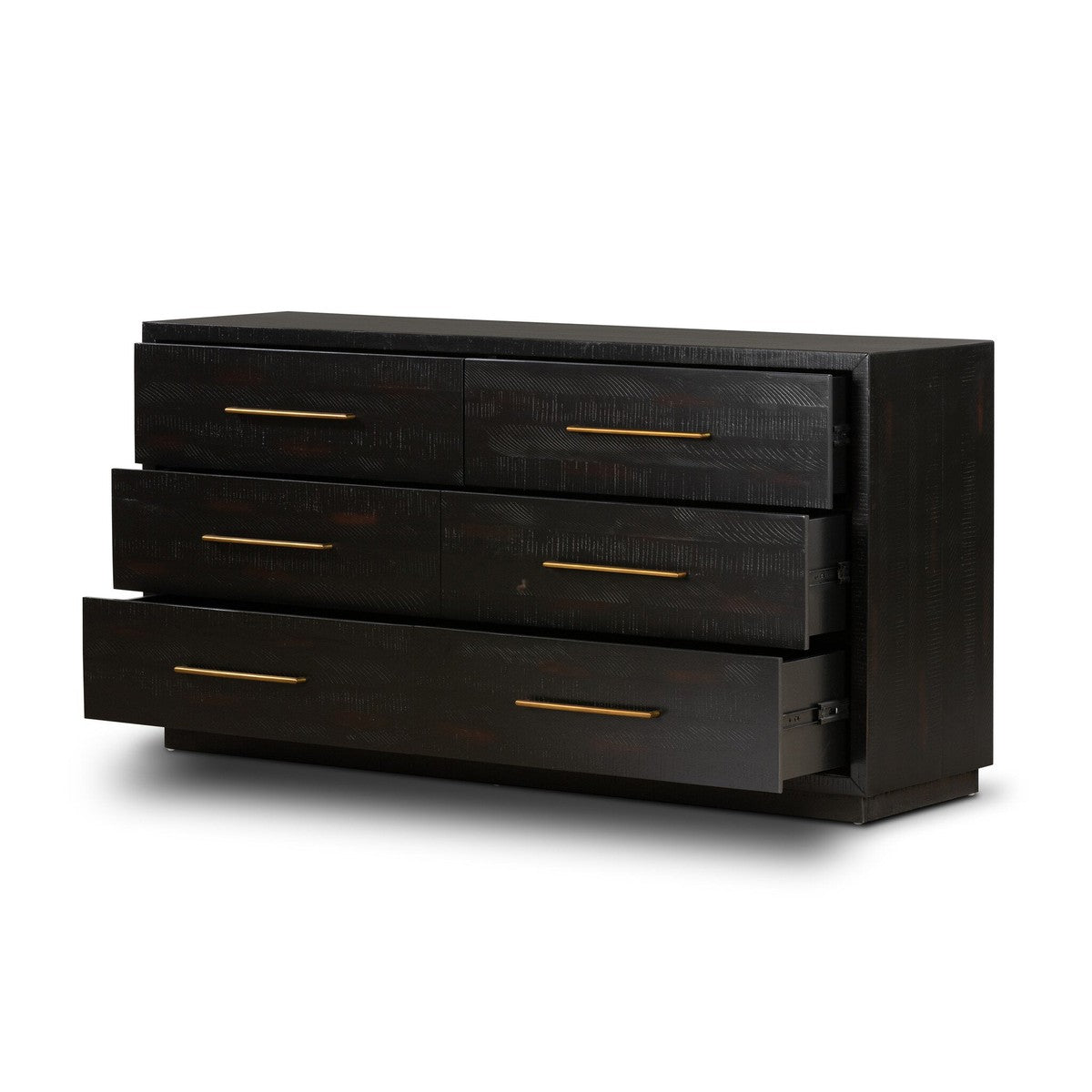 Suki 6 Drawer Dresser - Burnished Black