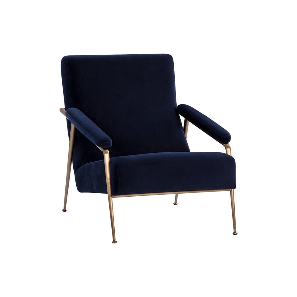 Tutti Lounge Chair - Abbington Navy-Sunpan-SUNPAN-108047-Lounge Chairs-1-France and Son