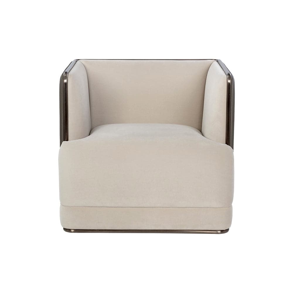 Sierra Armchair - Meg Taupe / Porcini Taupe-Sunpan-SUNPAN-108049-Lounge Chairs-3-France and Son