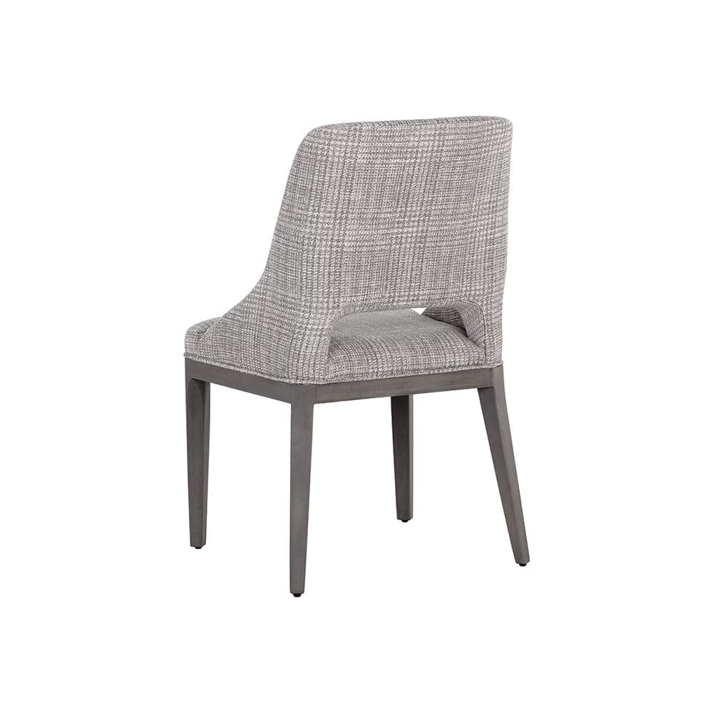 Estrada Dining Chair - Light Grey Oak-Sunpan-SUNPAN-108127-Dining Chairs-3-France and Son