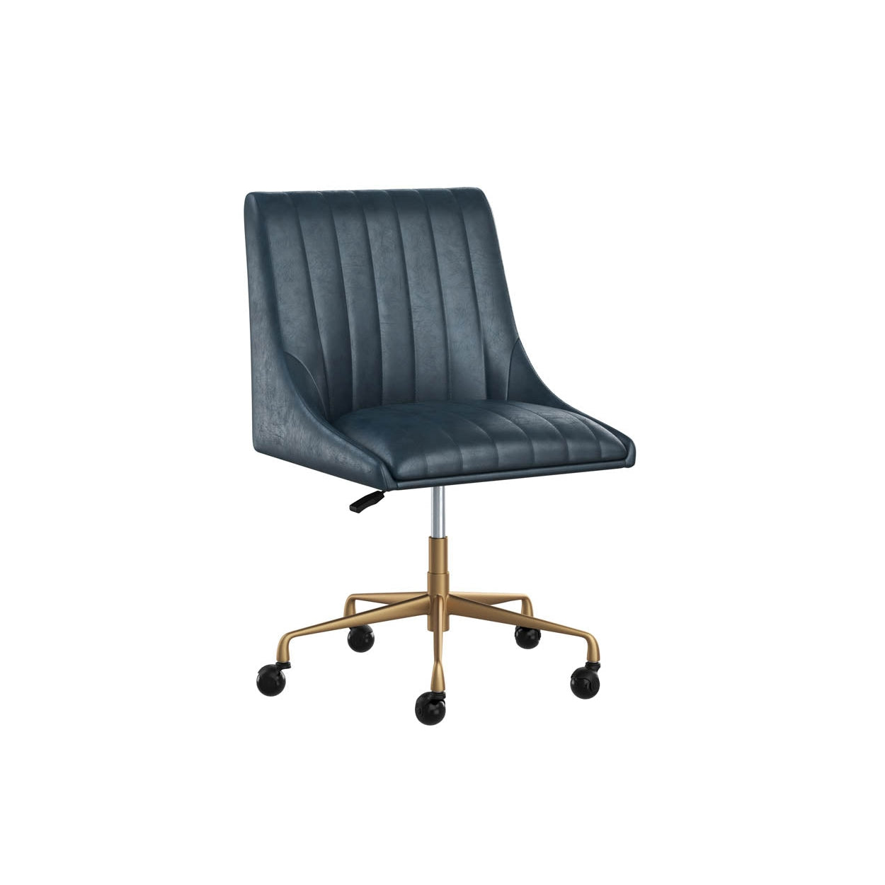 Halden Office Chair-Sunpan-SUNPAN-108154-Task ChairsVintage Blue-8-France and Son