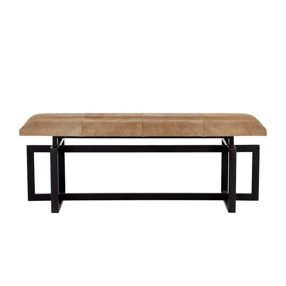 Pilar Bench - Brown-Sunpan-SUNPAN-108187-Benches-3-France and Son