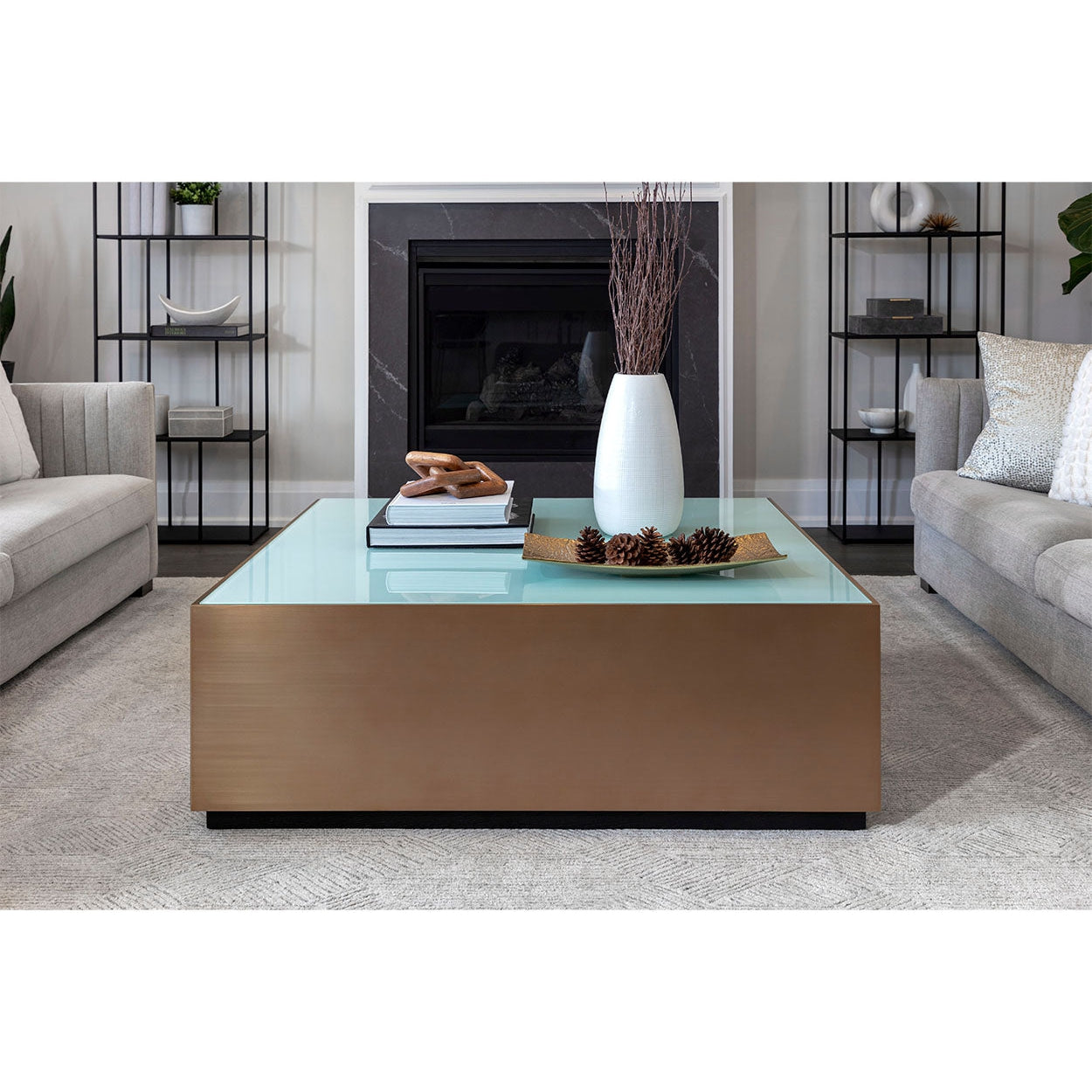 Shiloh Coffee Table-Sunpan-SUNPAN-108243-Coffee Tables-2-France and Son