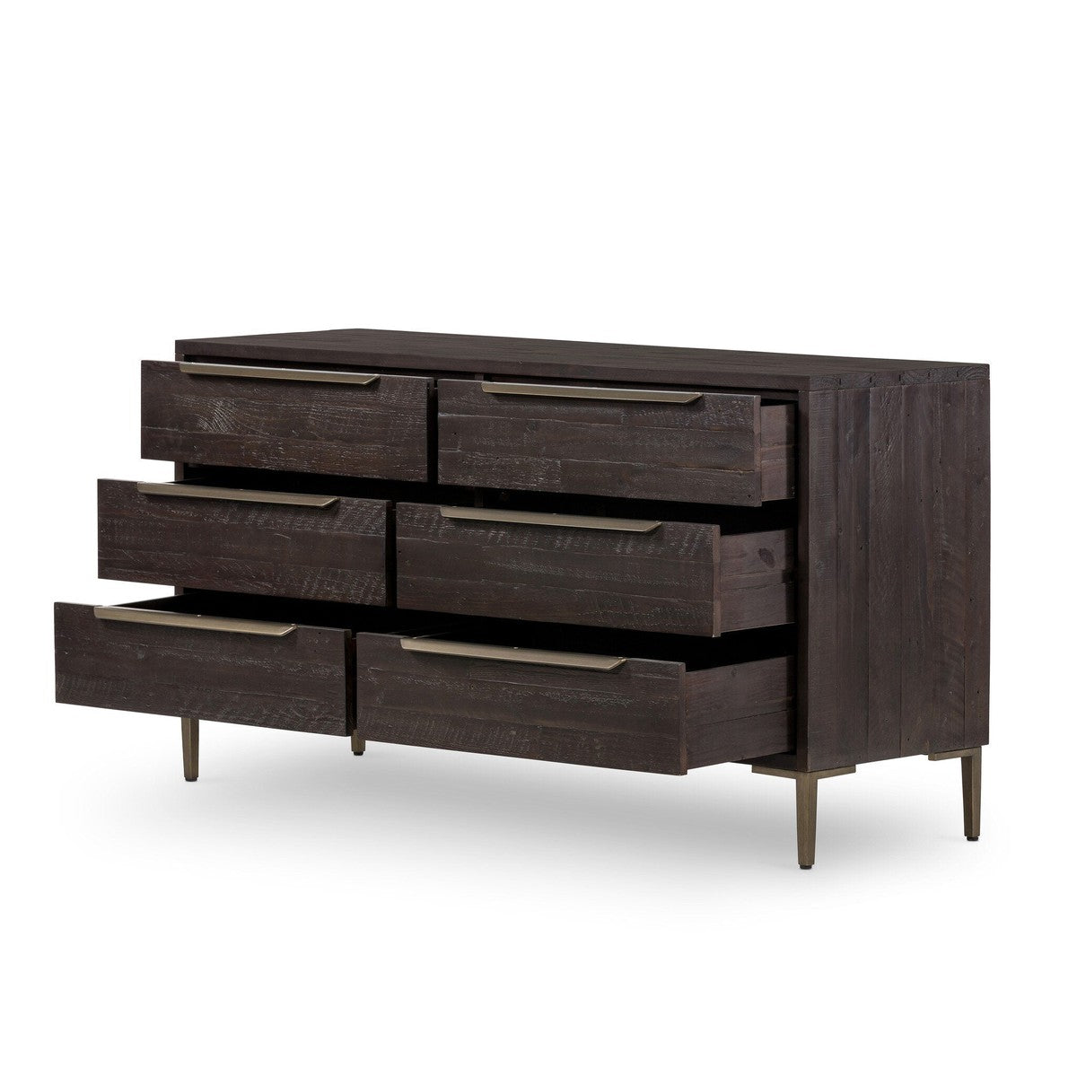 Wyeth 6 Drawer Dresser - Dark Carbon