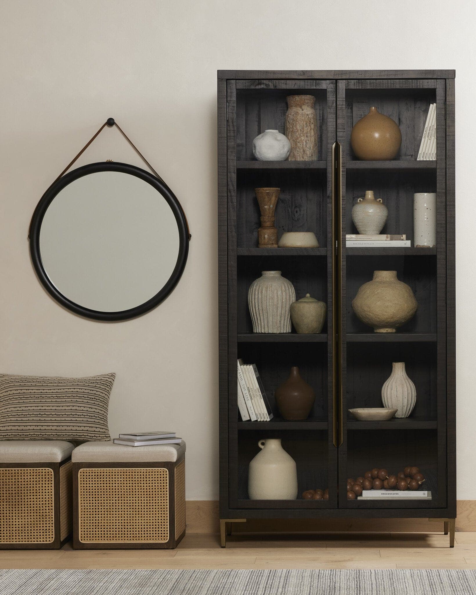 Wyeth Cabinet - Dark Carbon