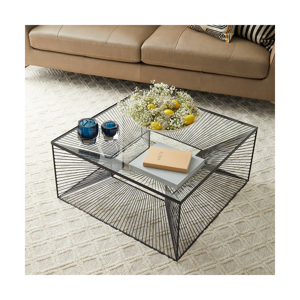 Enchantment Coffee Table - Graphite-Cyan Design-CYAN-10841-Coffee Tables-3-France and Son