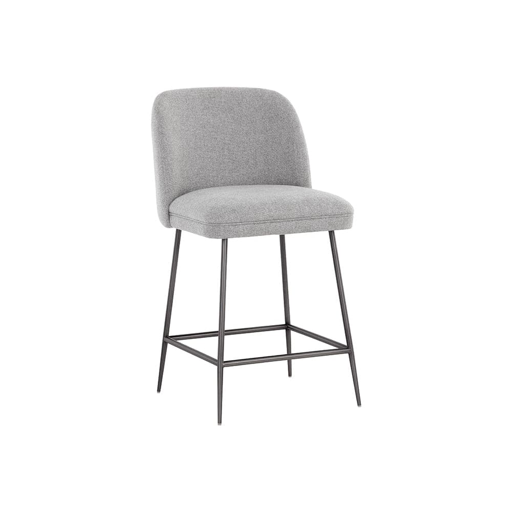 Kelty Counter Stool-Sunpan-SUNPAN-108424-Stools & OttomansGrey - Soho Grey-2-France and Son