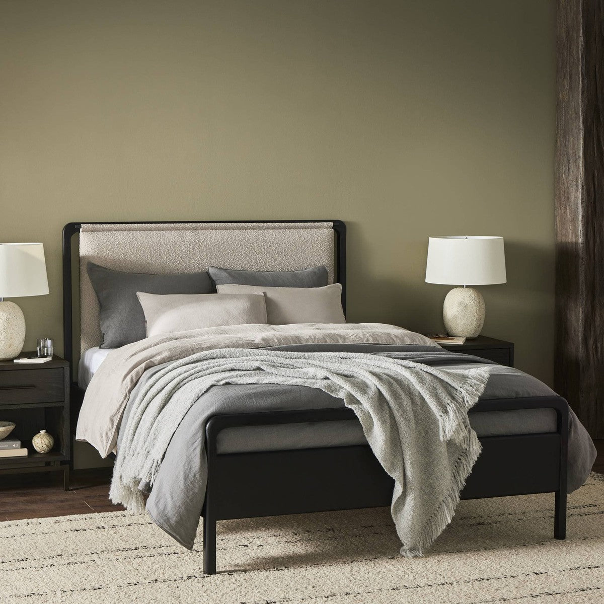 Rosedale Bed - Knoll Sand - Queen