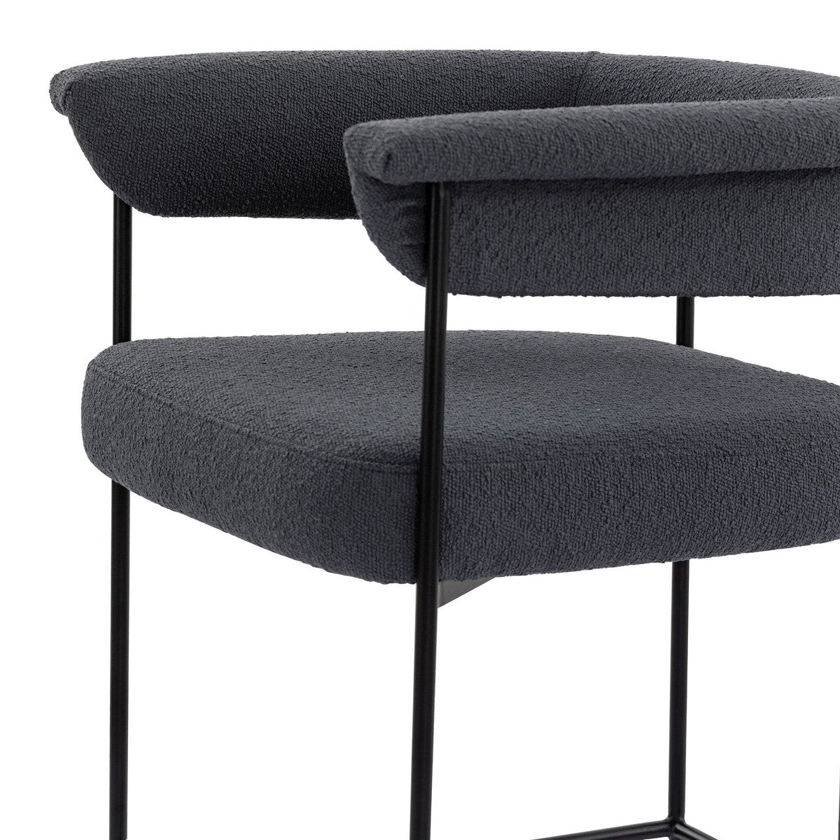 Carrie Bar + Counter Stool - FIQA Boucle Slate