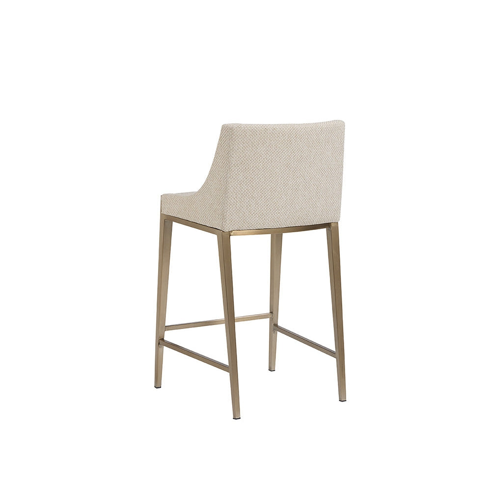 Dionne Counter Stool-Sunpan-SUNPAN-108511-Stools & OttomansMonument Oatmeal-4-France and Son