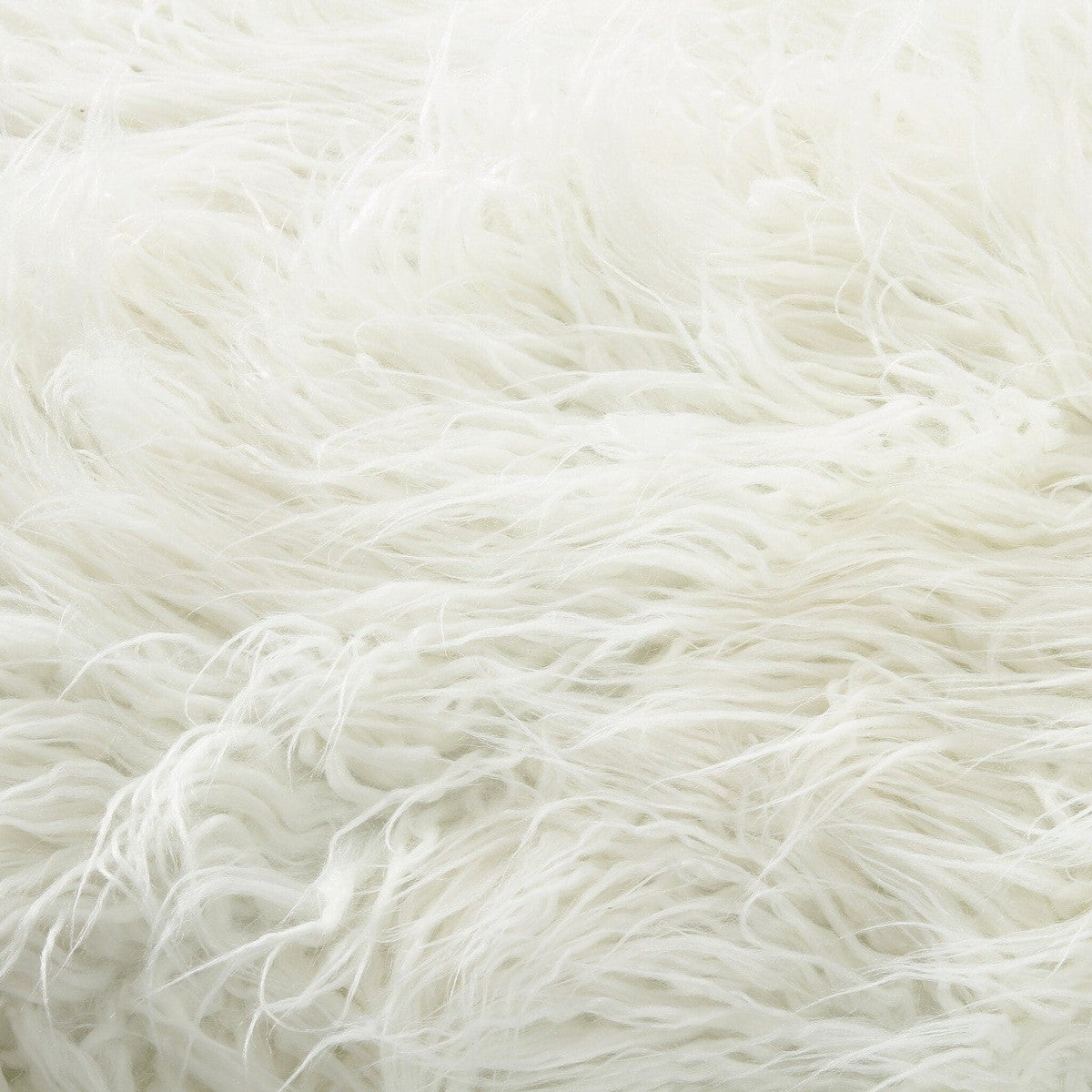 Charlotte Bench - Mongolian Cream Fur