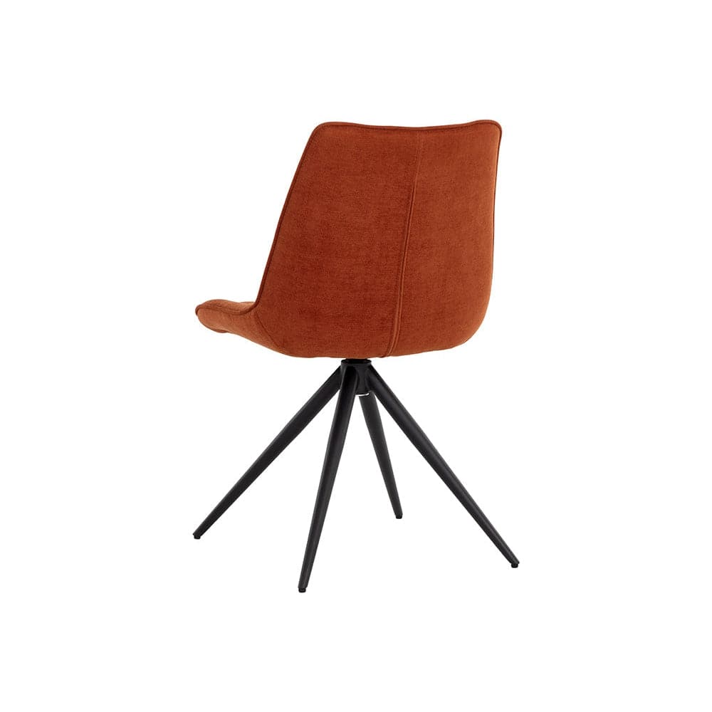 Freya Swivel Dining Chair - Danny Rust-Sunpan-SUNPAN-108599-Dining Chairs-5-France and Son