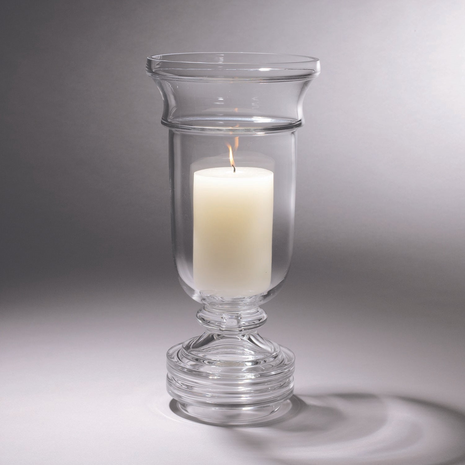 Massive Pillar Hurricane-Global Views-GVSA-1086-Candle Holders-1-France and Son