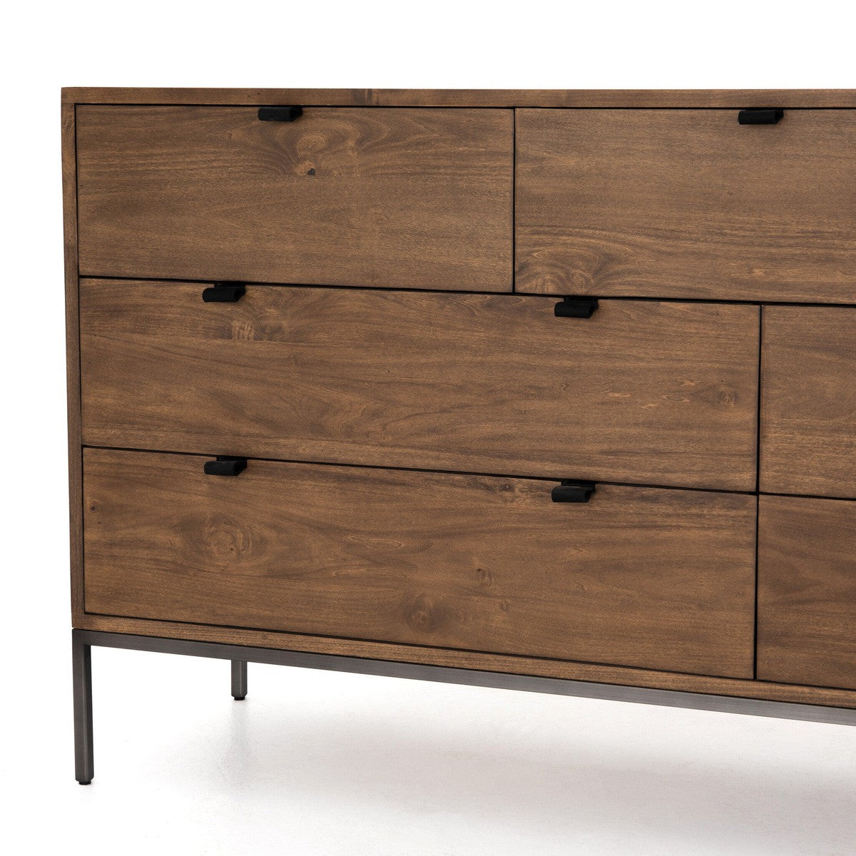 Trey 7 Drawer Dresser - Auburn Poplar