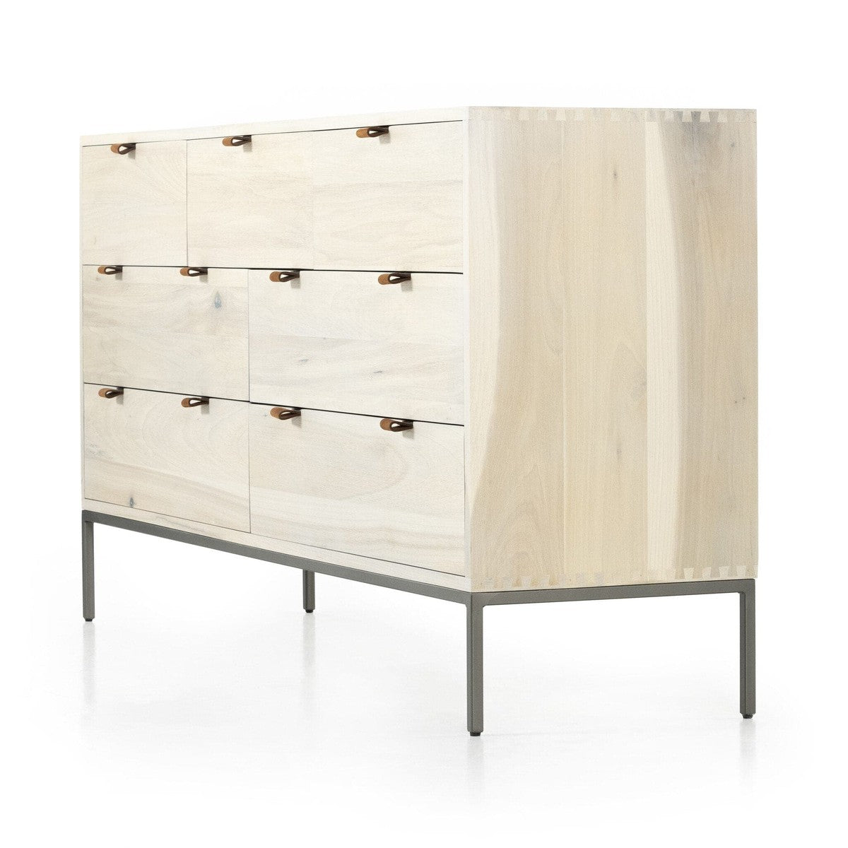 Trey 7 Drawer Dresser - Dove Poplar