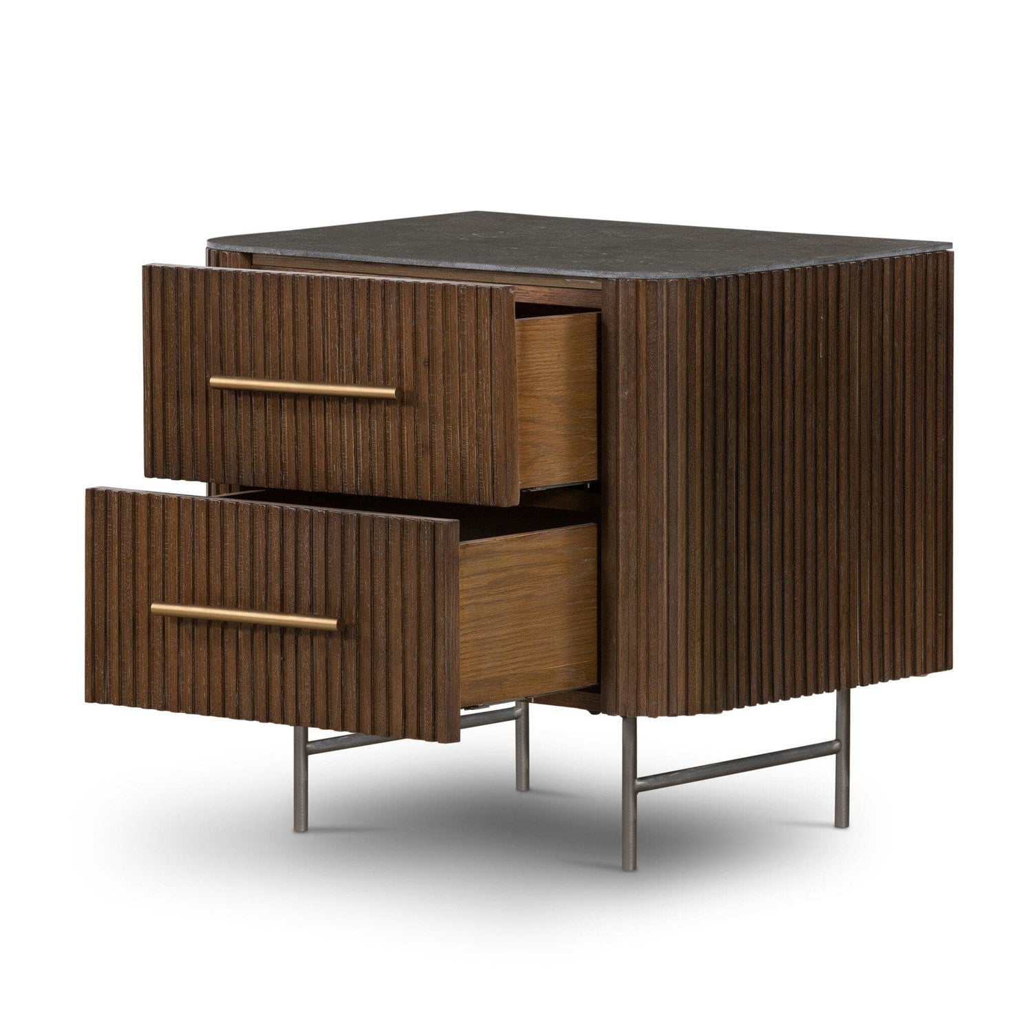 Fletcher Nightstand - Bluestone