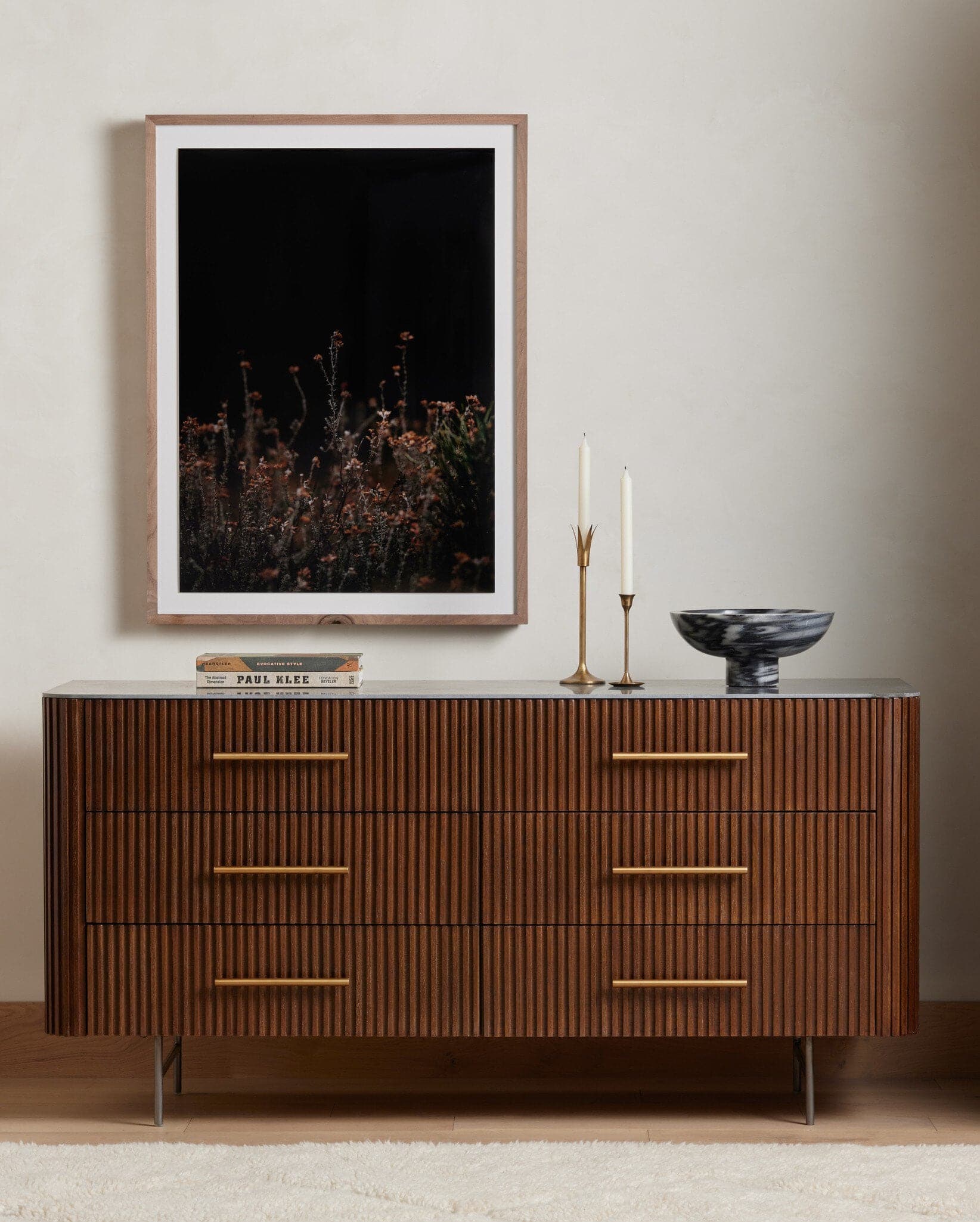 Fletcher 6 Drawer Dresser - Terra Brown Oak