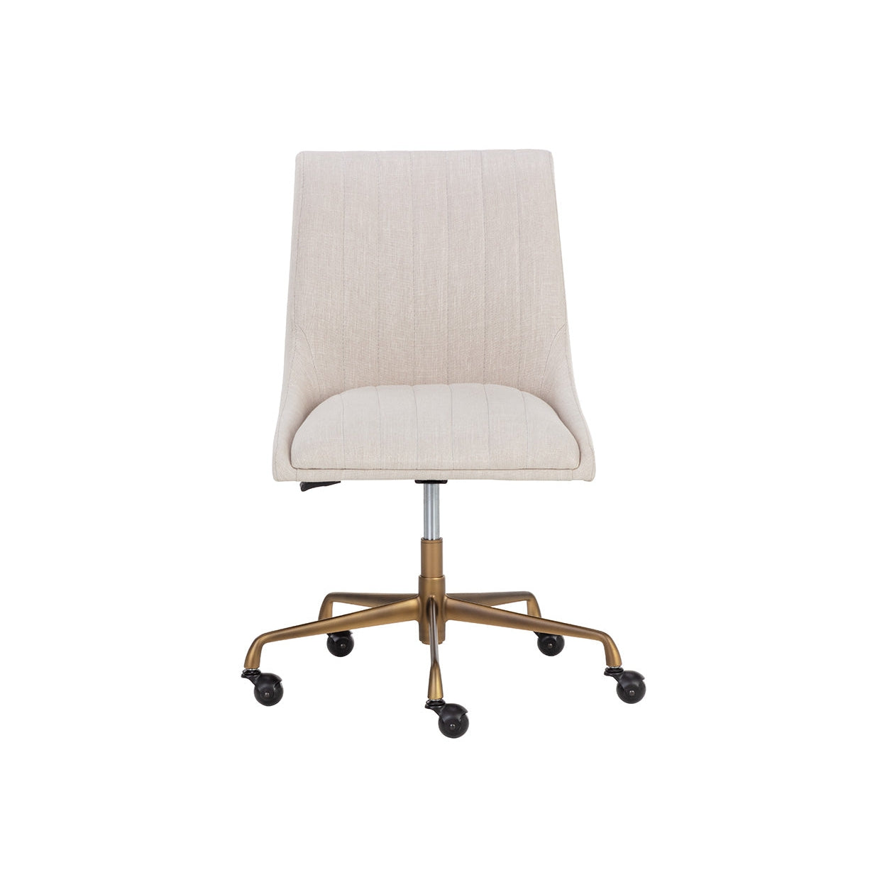 Halden Office Chair-Sunpan-SUNPAN-108730-Task ChairsBeige Linen-2-France and Son