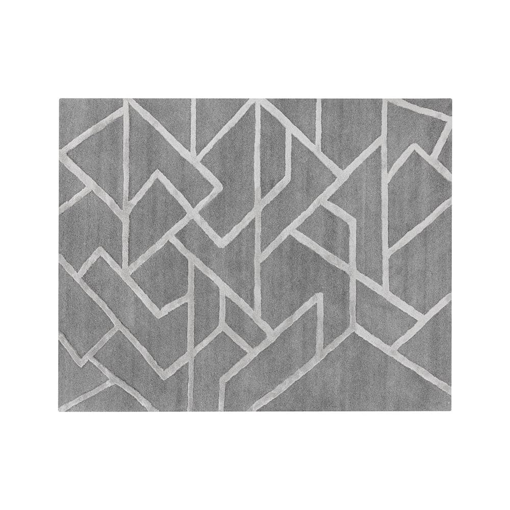 Zizi Hand - Tufted Rug - Dark Grey-Sunpan-SUNPAN-108740-Rugs8' x 10'-2-France and Son