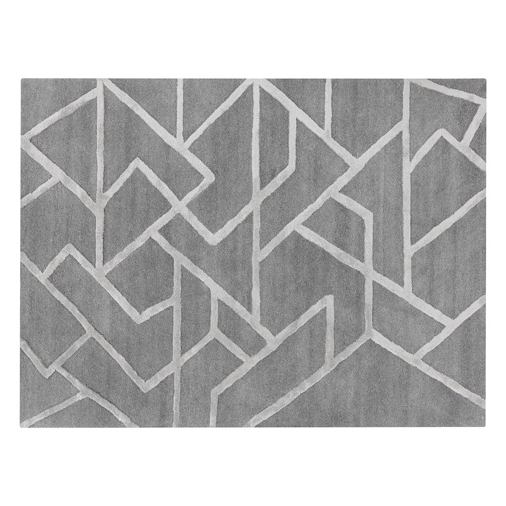 Zizi Hand - Tufted Rug - Dark Grey-Sunpan-SUNPAN-108741-Rugs9' x 12-1-France and Son