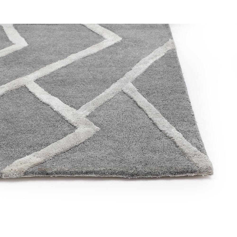 Zizi Hand - Tufted Rug - Dark Grey-Sunpan-SUNPAN-108741-Rugs9' x 12-5-France and Son