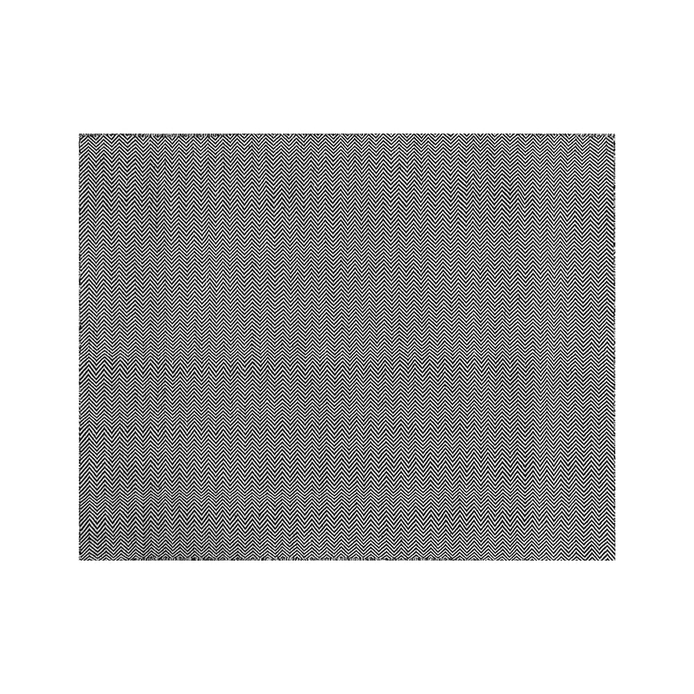 Cusco Hand-woven Rug - Black / White-Sunpan-SUNPAN-108764-Rugs8' x 10'-3-France and Son