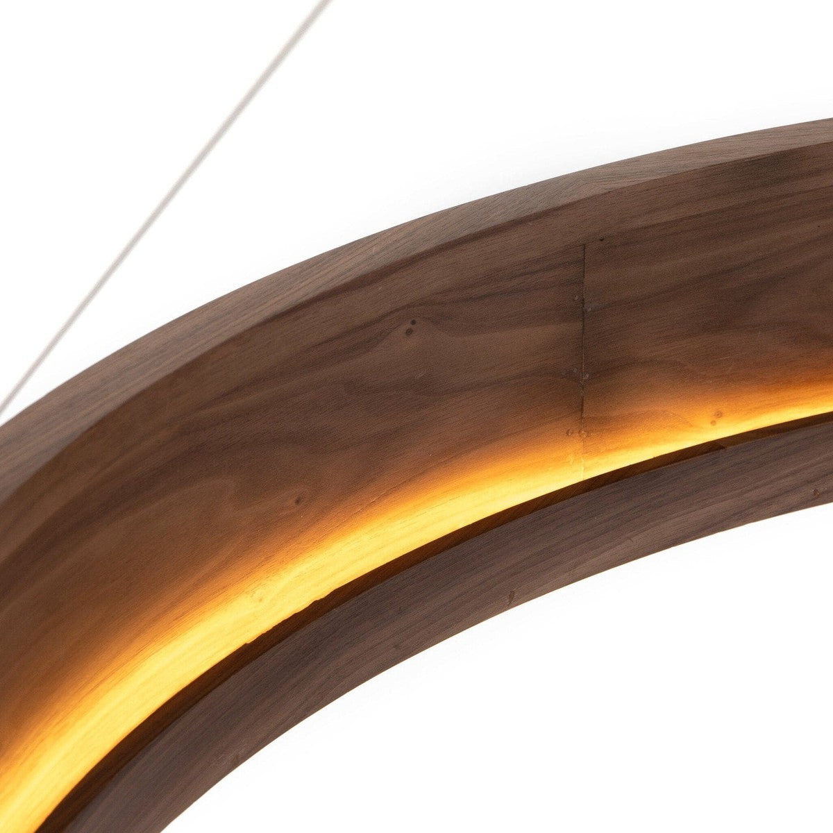 Baum Chandelier - Dark Walnut - Dark Walnut