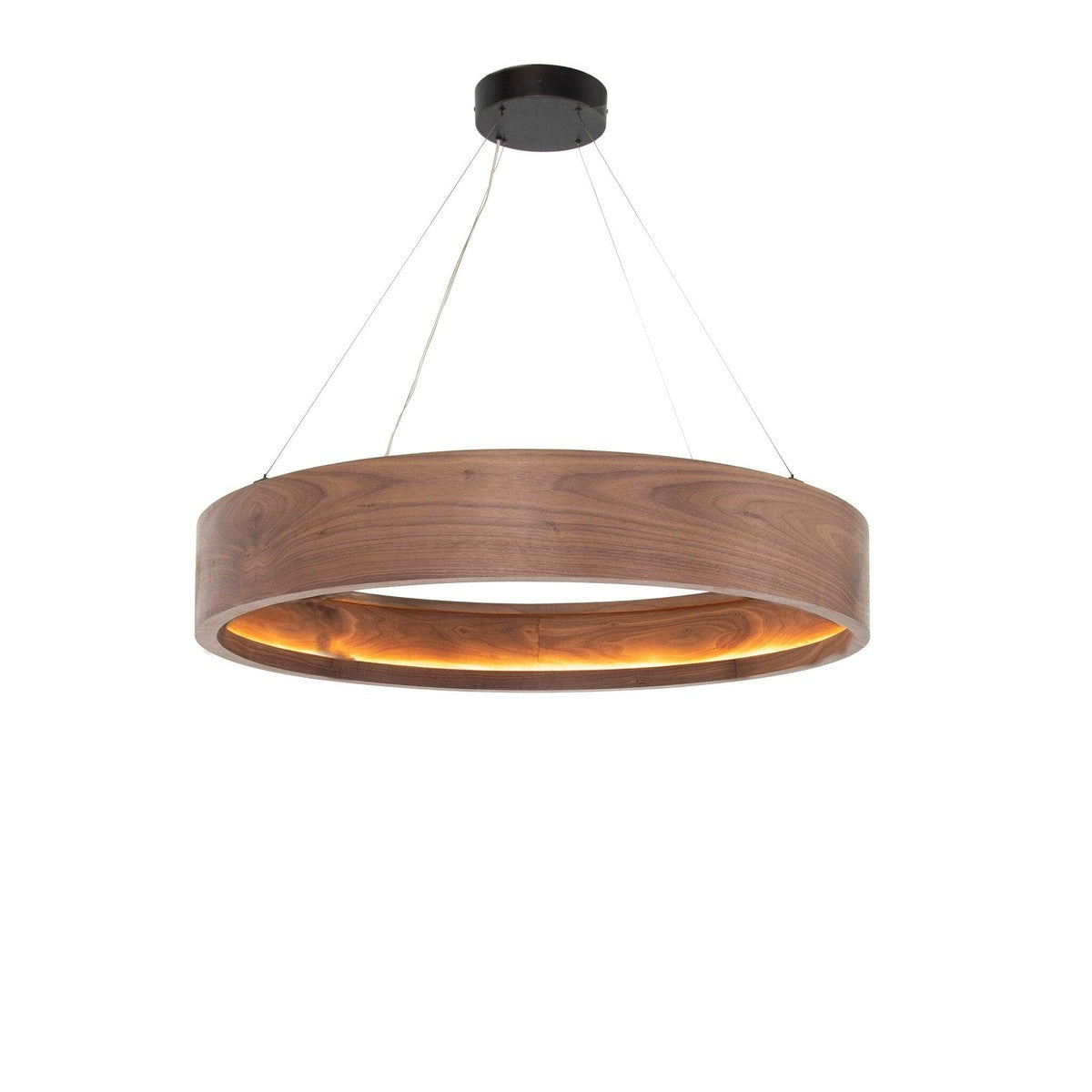 Baum Chandelier - Dark Walnut - Dark Walnut