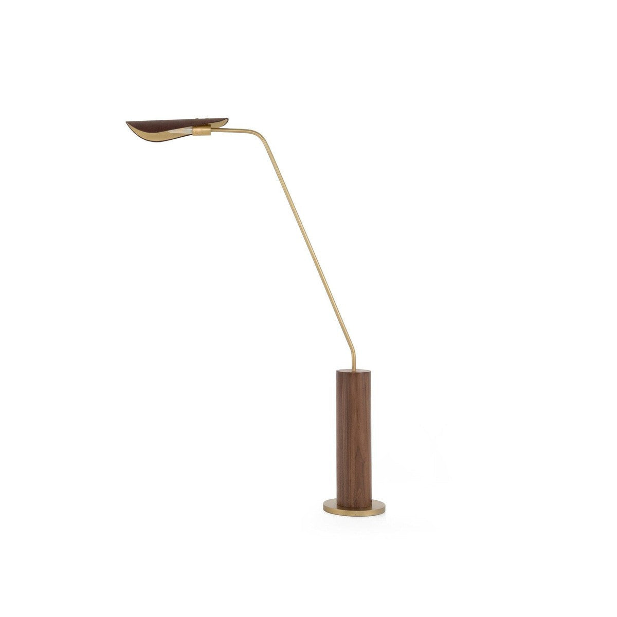 Astrid Floor Lamp - Dark Walnut