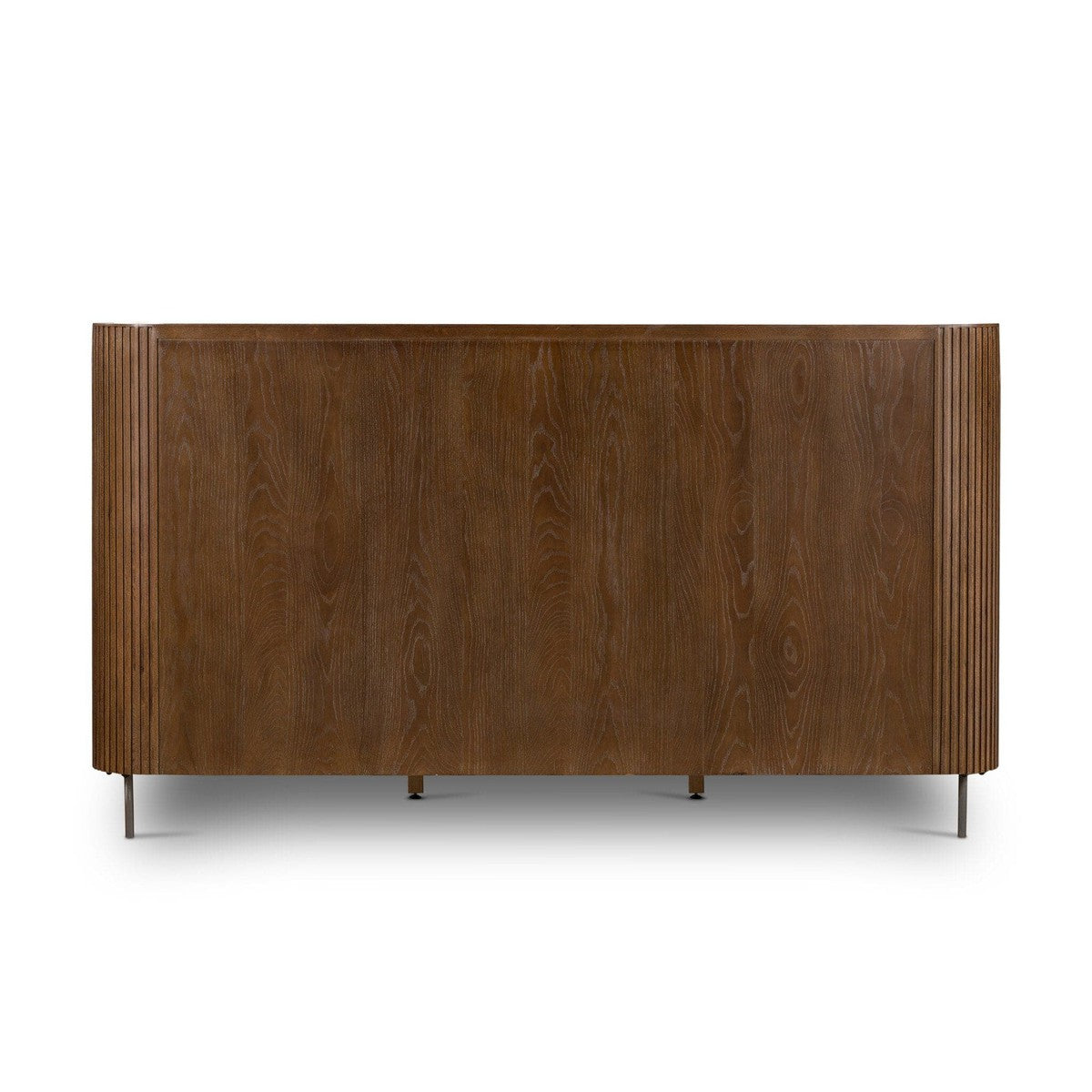 Fletcher Bed - Terra Brown Oak Veneer- King