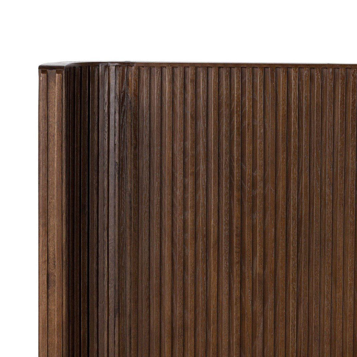 Fletcher Bed - Terra Brown Oak Veneer- King