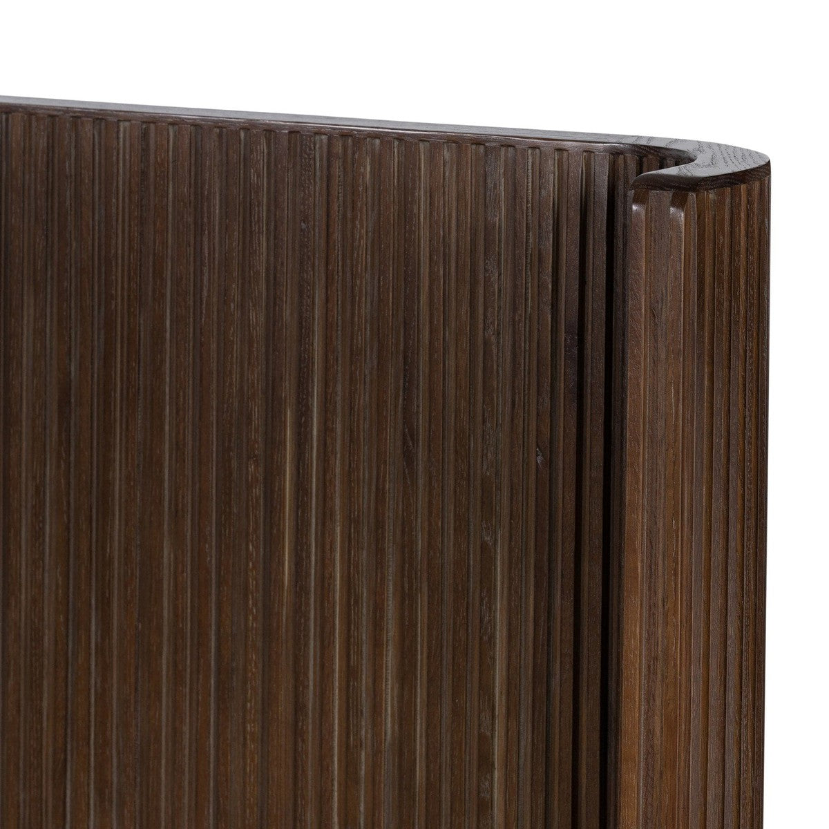 Fletcher Bed - Terra Brown Oak Veneer- King