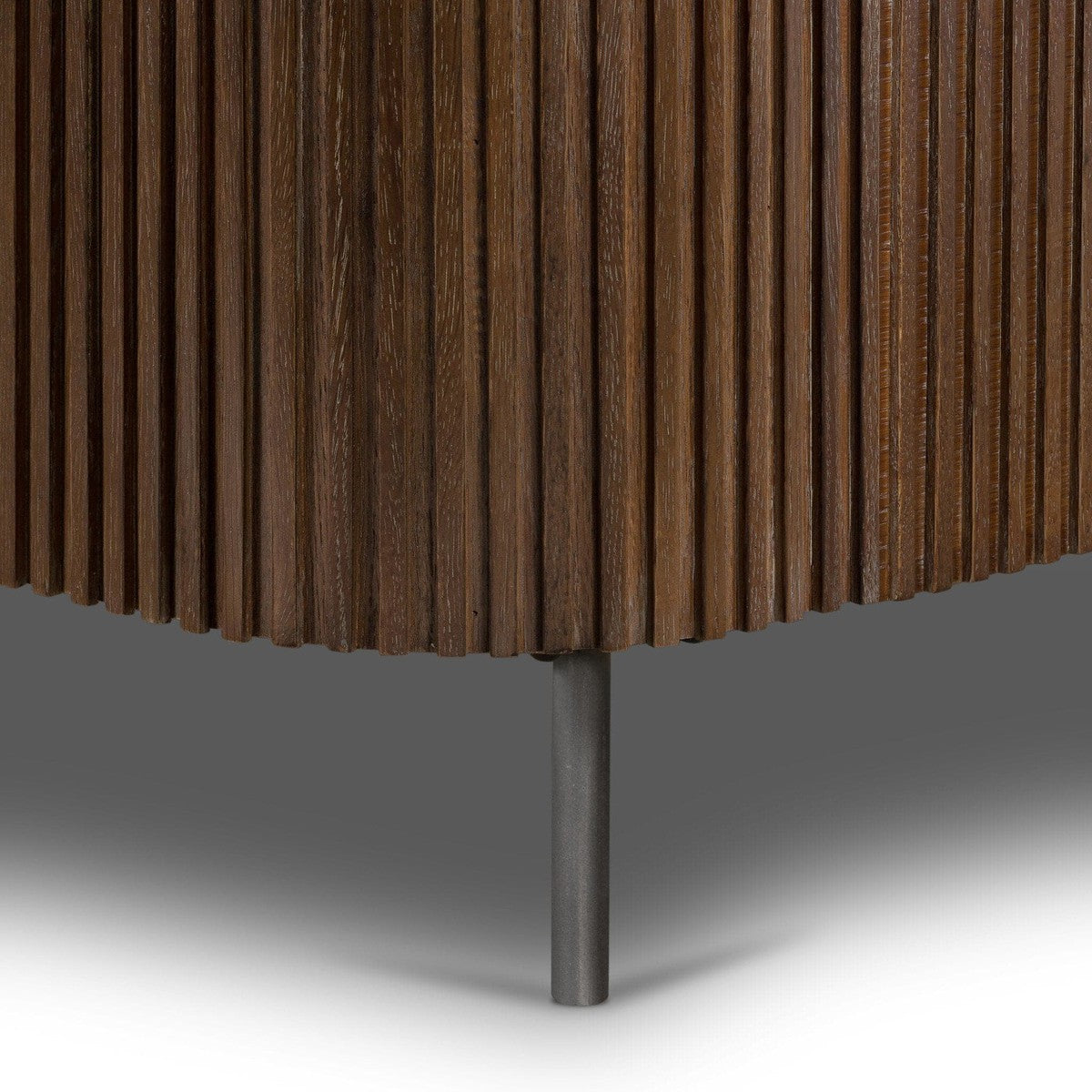Fletcher Bed - Terra Brown Oak Veneer- King