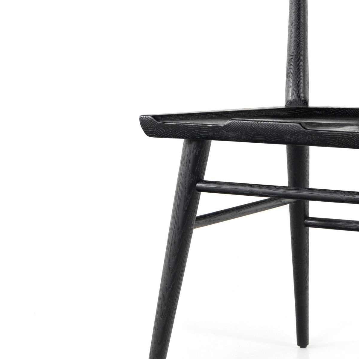 Gregory Dining Chair - Black Oak