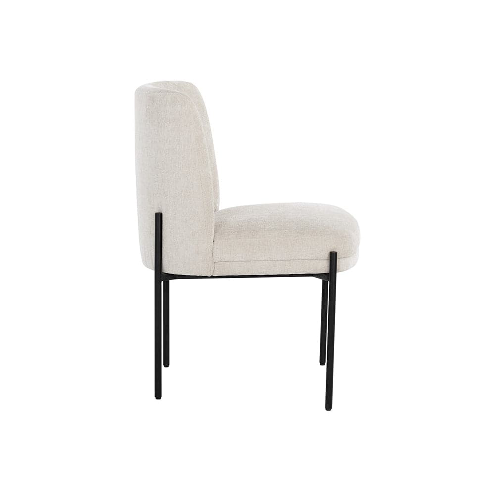 Richie Dining Chair - Black - Danny Ivory-Sunpan-SUNPAN-108860-Dining Chairs-4-France and Son