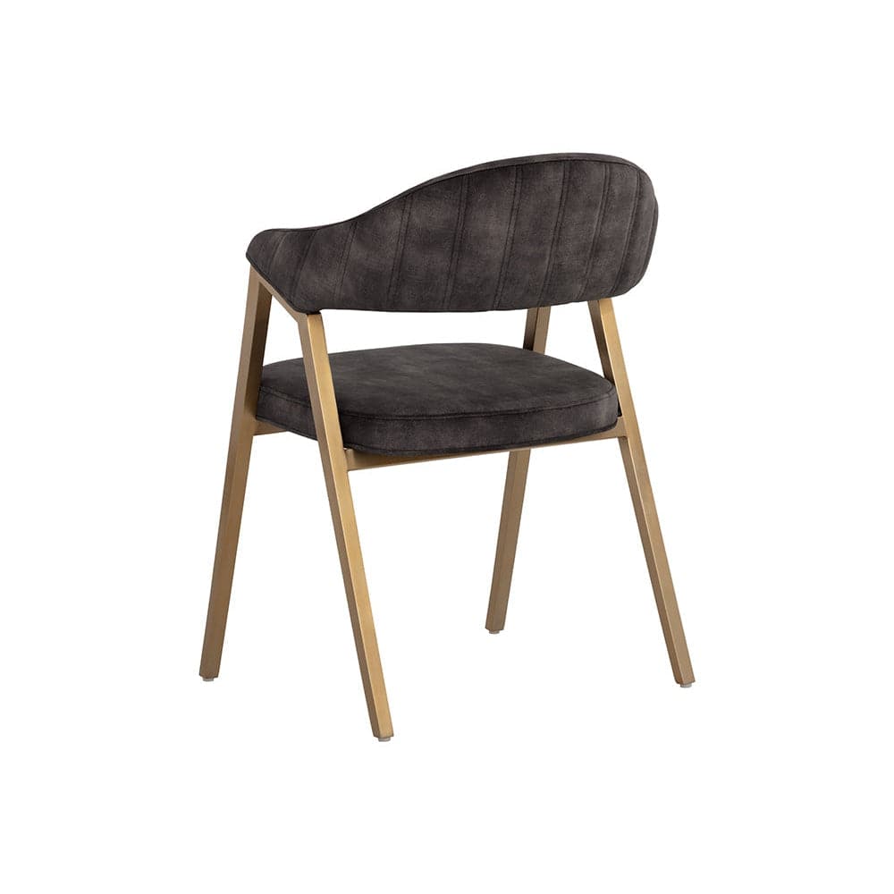 Burgos Dining Armchair-Sunpan-SUNPAN-108871-Dining ChairsNono Shitake-10-France and Son