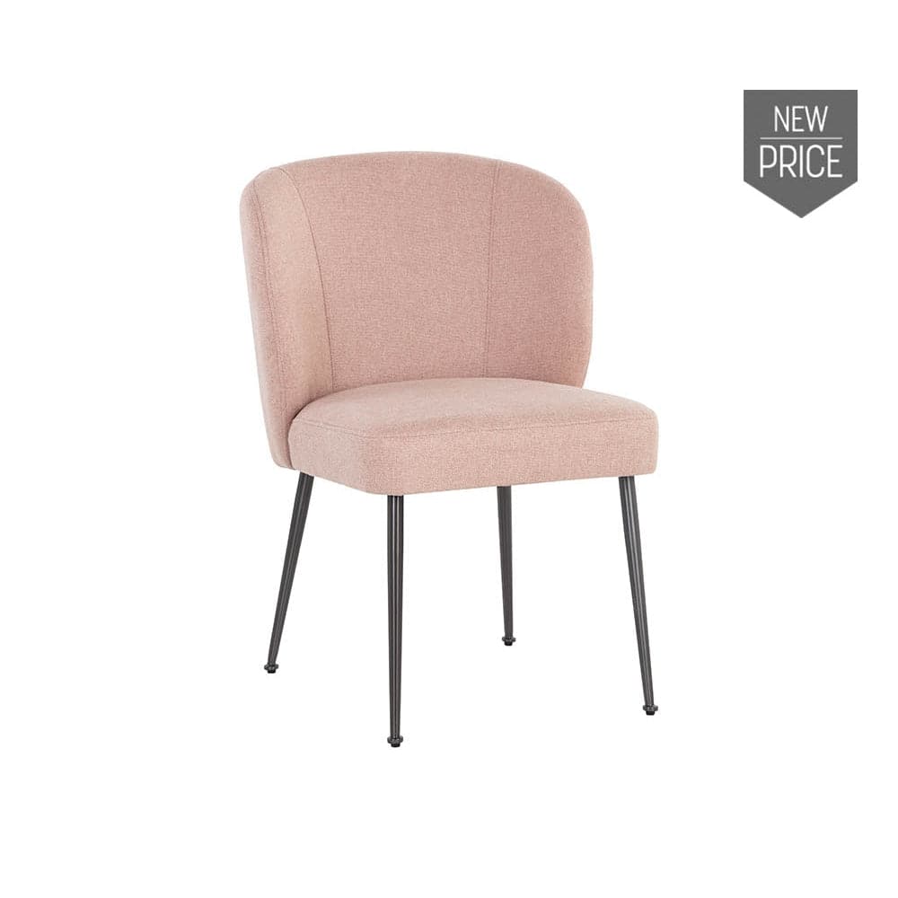 Ivana Dining Chair-Sunpan-SUNPAN-108879-Dining ChairsSoho Blush-2-France and Son