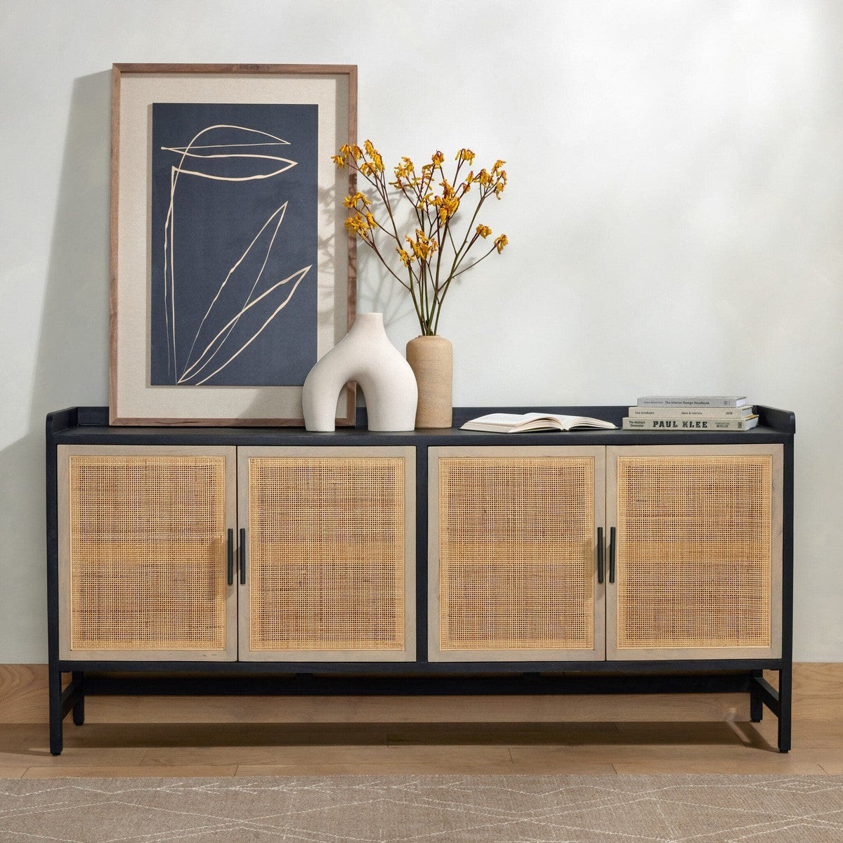 Caprice Sideboard - Black Wash Mango