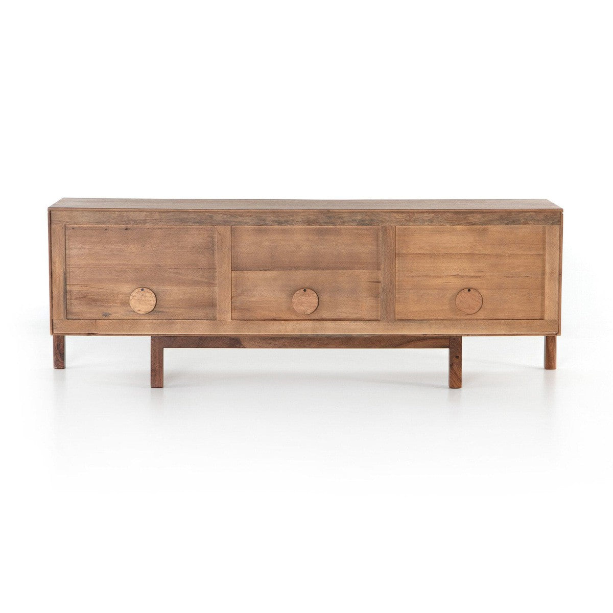 Reza Media Console - Smoked Honey