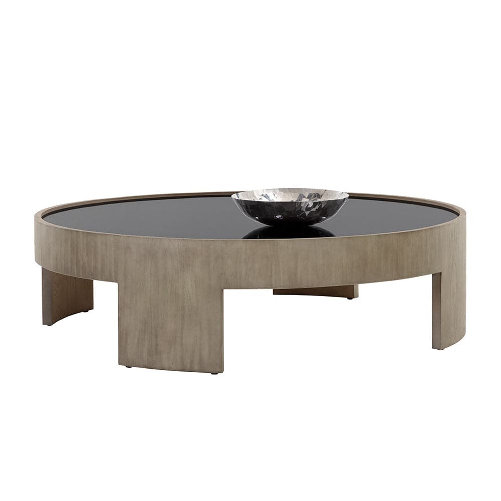 Brunetto Coffee Table - Large-Sunpan-SUNPAN-107779-Coffee TablesDark Brown-5-France and Son