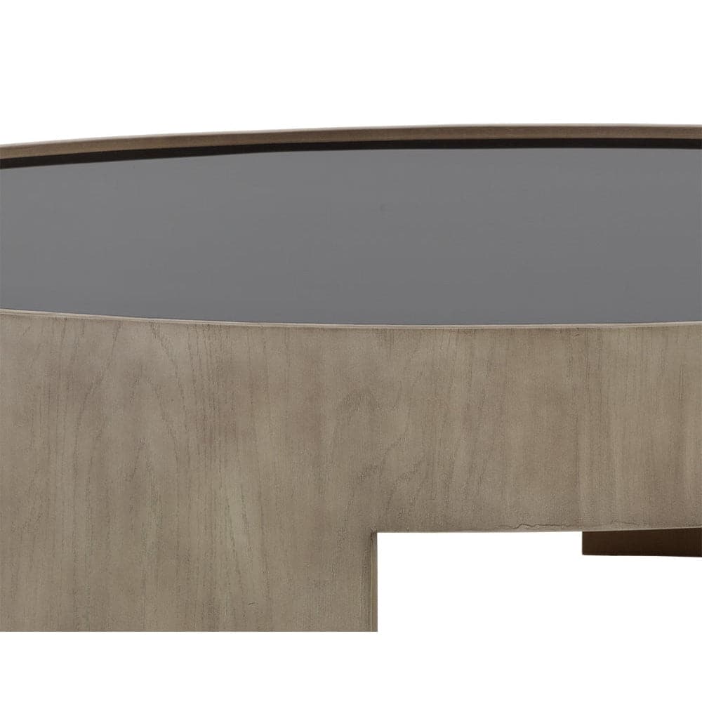 Brunetto Coffee Table - Large-Sunpan-SUNPAN-107779-Coffee TablesDark Brown-6-France and Son