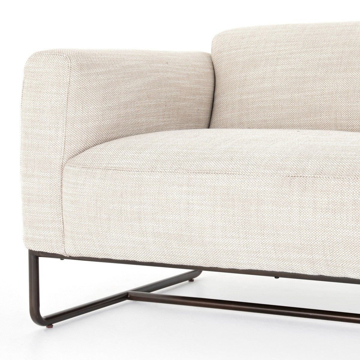 Ella Sofa-91" - Gable Taupe