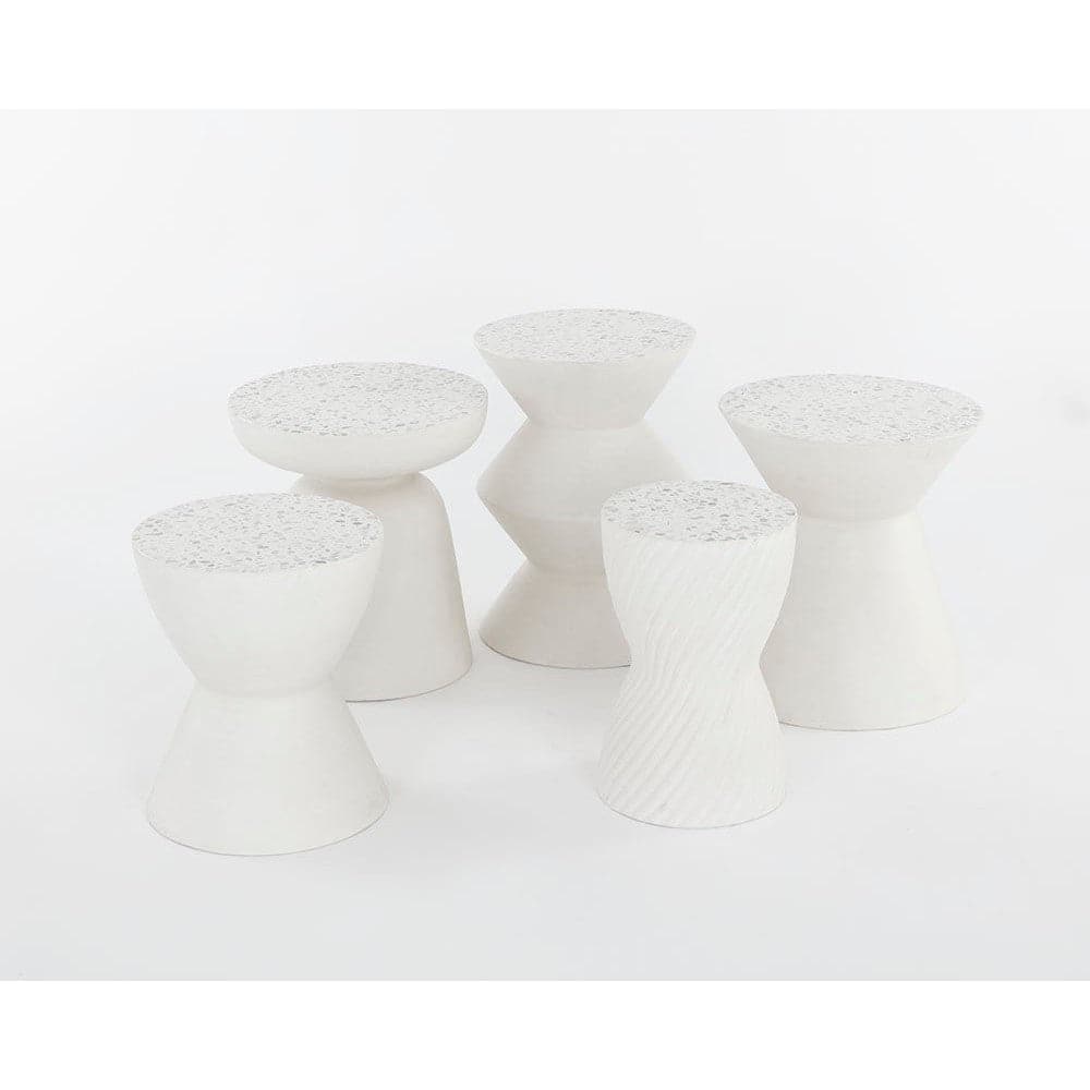 Lucida End Table - Terrazzo-Sunpan-SUNPAN-108991-Side Tables-2-France and Son