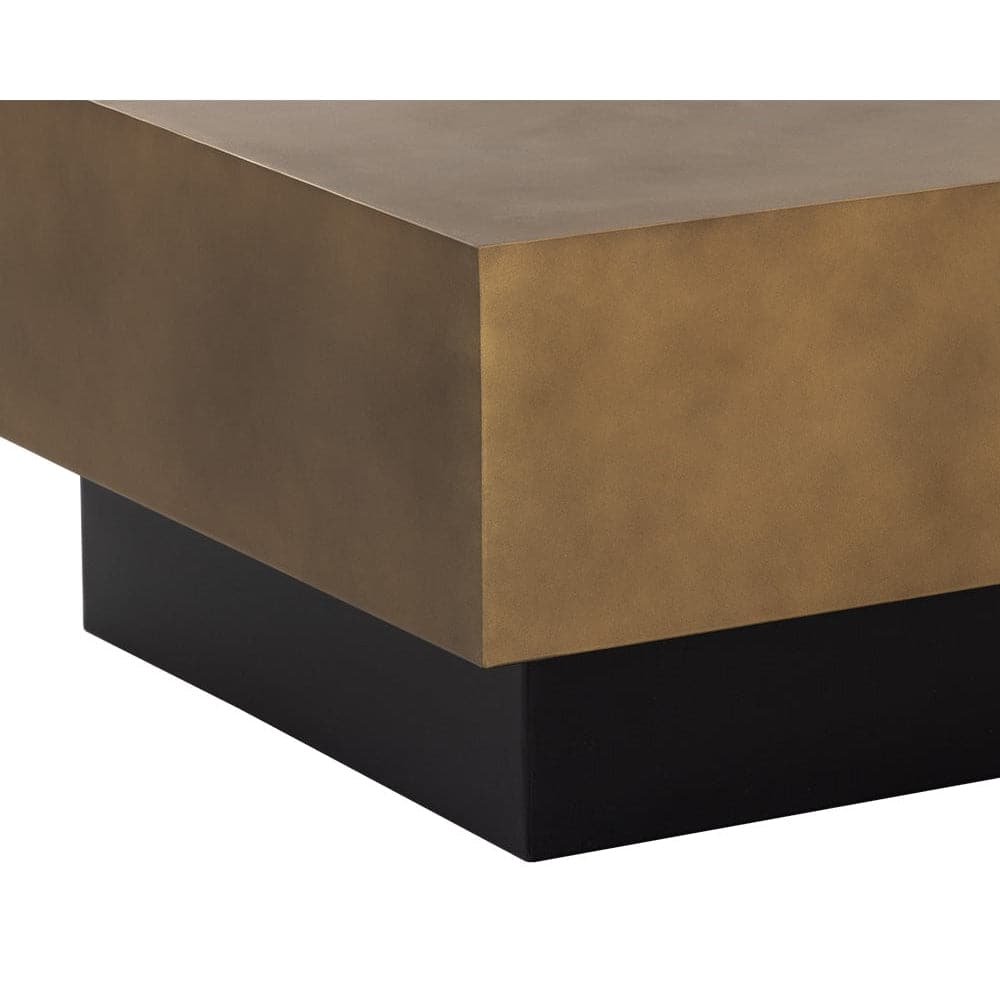 Blakely Coffee Table - Gunmetal-Sunpan-SUNPAN-107078-Coffee TablesMatte Black-7-France and Son