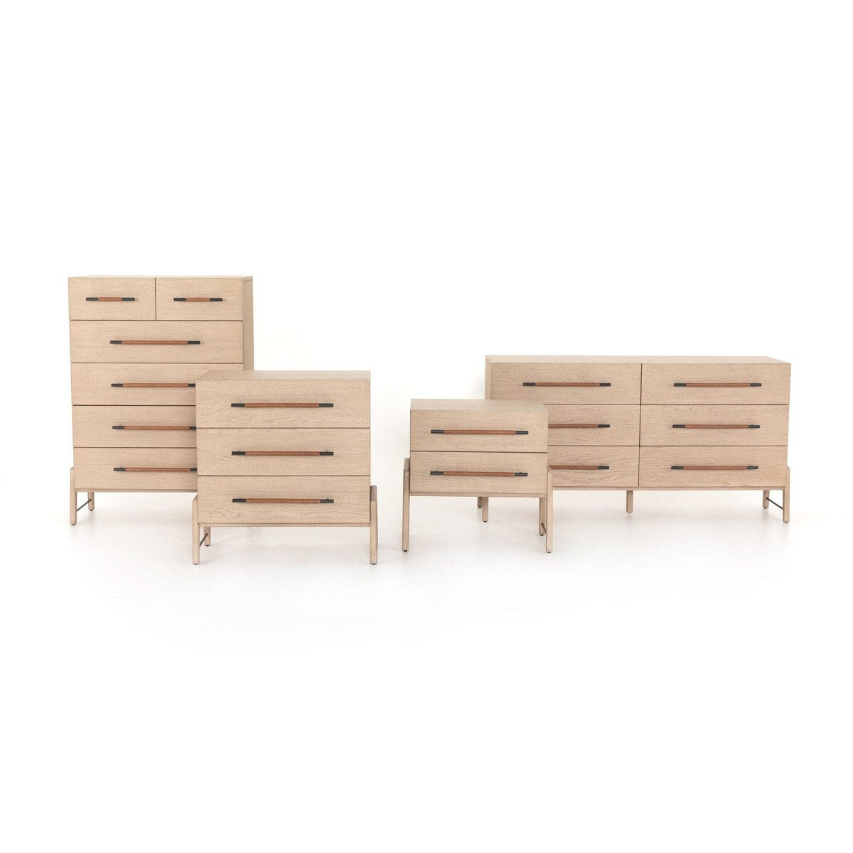 Rosedale 6 Drawer Dresser - Yucca Oak Veneer